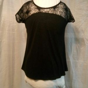 No Boundaries Lace & Laces Blouse Sz M